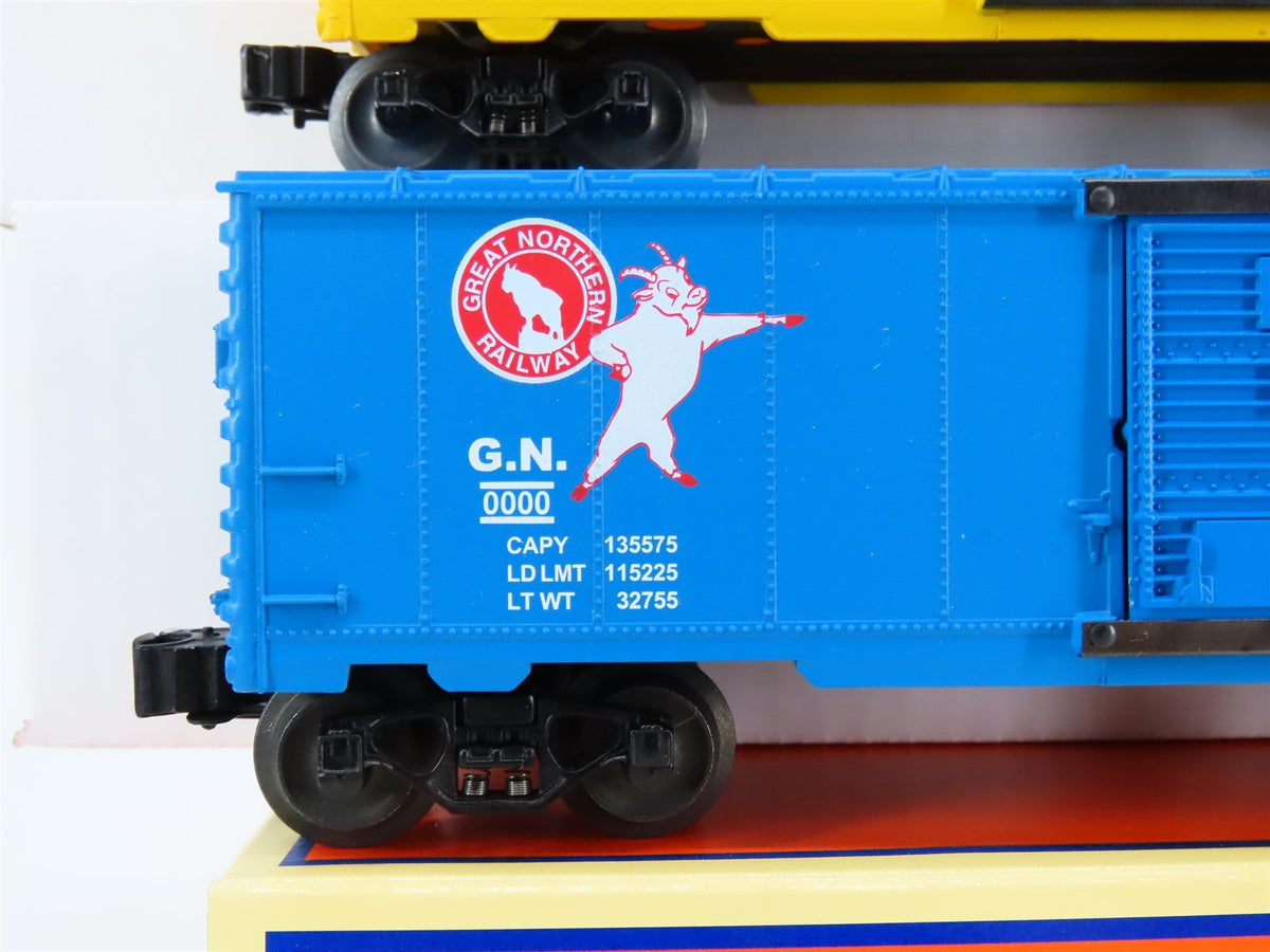 O Gauge 3-Rail Lionel 6-29282 GN/NYC/SAL 6464 Archive Single Door Box Car 3-Pack