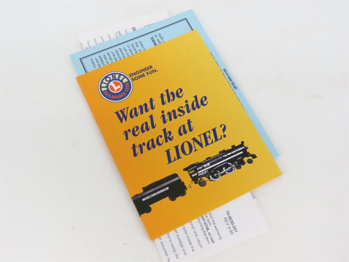 O Gauge 3-Rail Lionel 6-29282 GN/NYC/SAL 6464 Archive Single Door Box Car 3-Pack