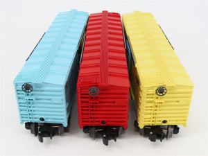 O Gauge 3-Rail Lionel 6-29267 M&StL/NYC/MKT 6464 Series VIII Box Car 3-Pack