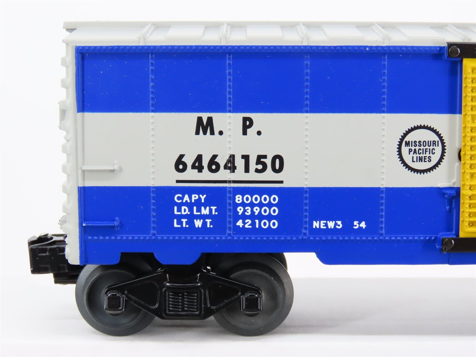 O Gauge 3-Rail Lionel Postwar 6-27710 RI & MP 6464 Single Door Box Car 2-Pack