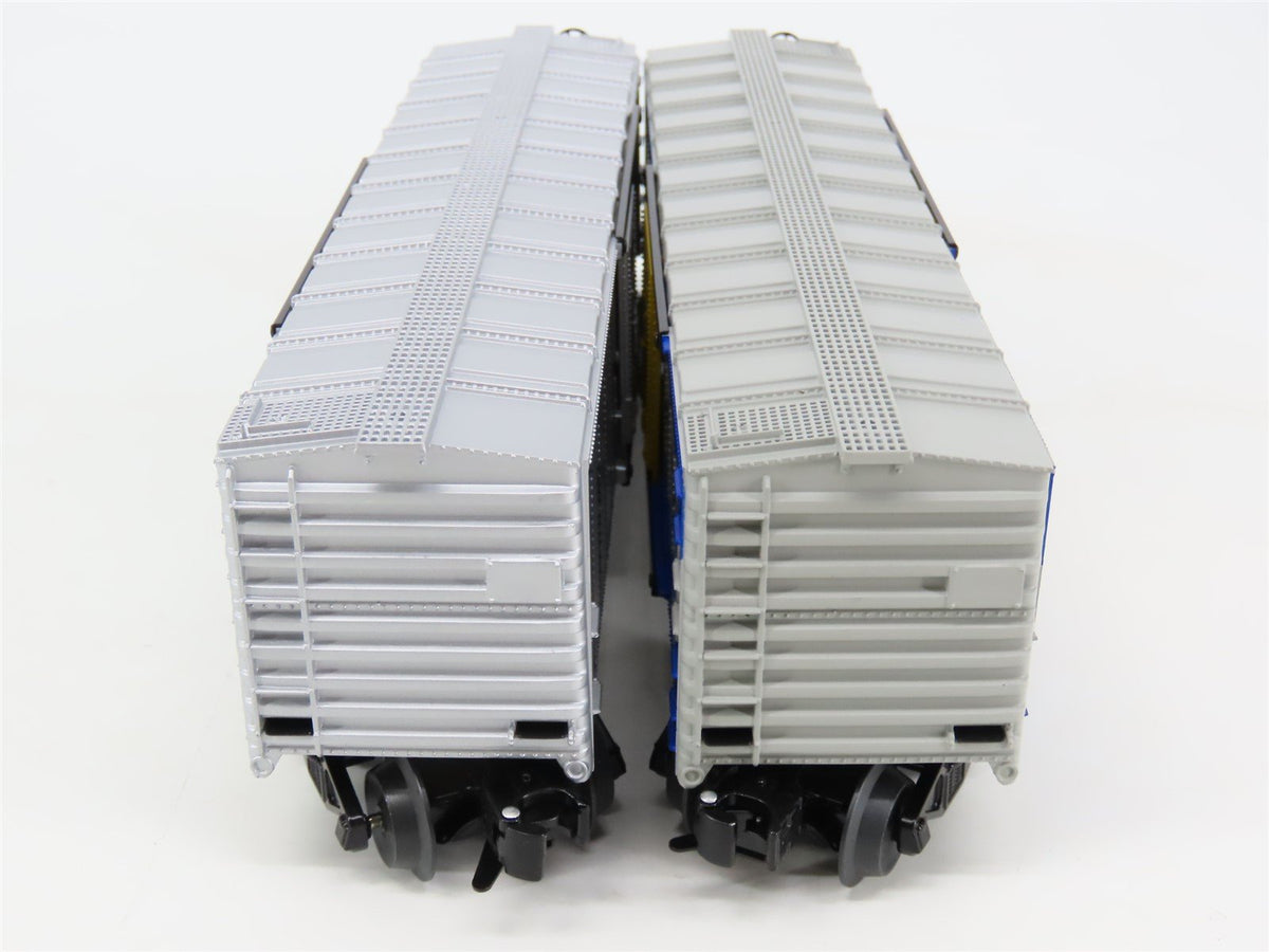 O Gauge 3-Rail Lionel Postwar 6-27710 RI &amp; MP 6464 Single Door Box Car 2-Pack