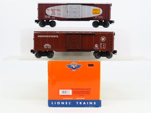 O Gauge 3-Rail Lionel Postwar 6-27776 PRR & CG 6464 Single Door Box Car 2-Pk. #3