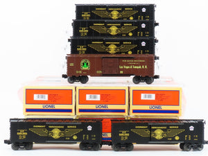 O Gauge 3-Rail Lionel 6-52205 TTOS SP Box Car Set of 5 + Extra LV&T Car