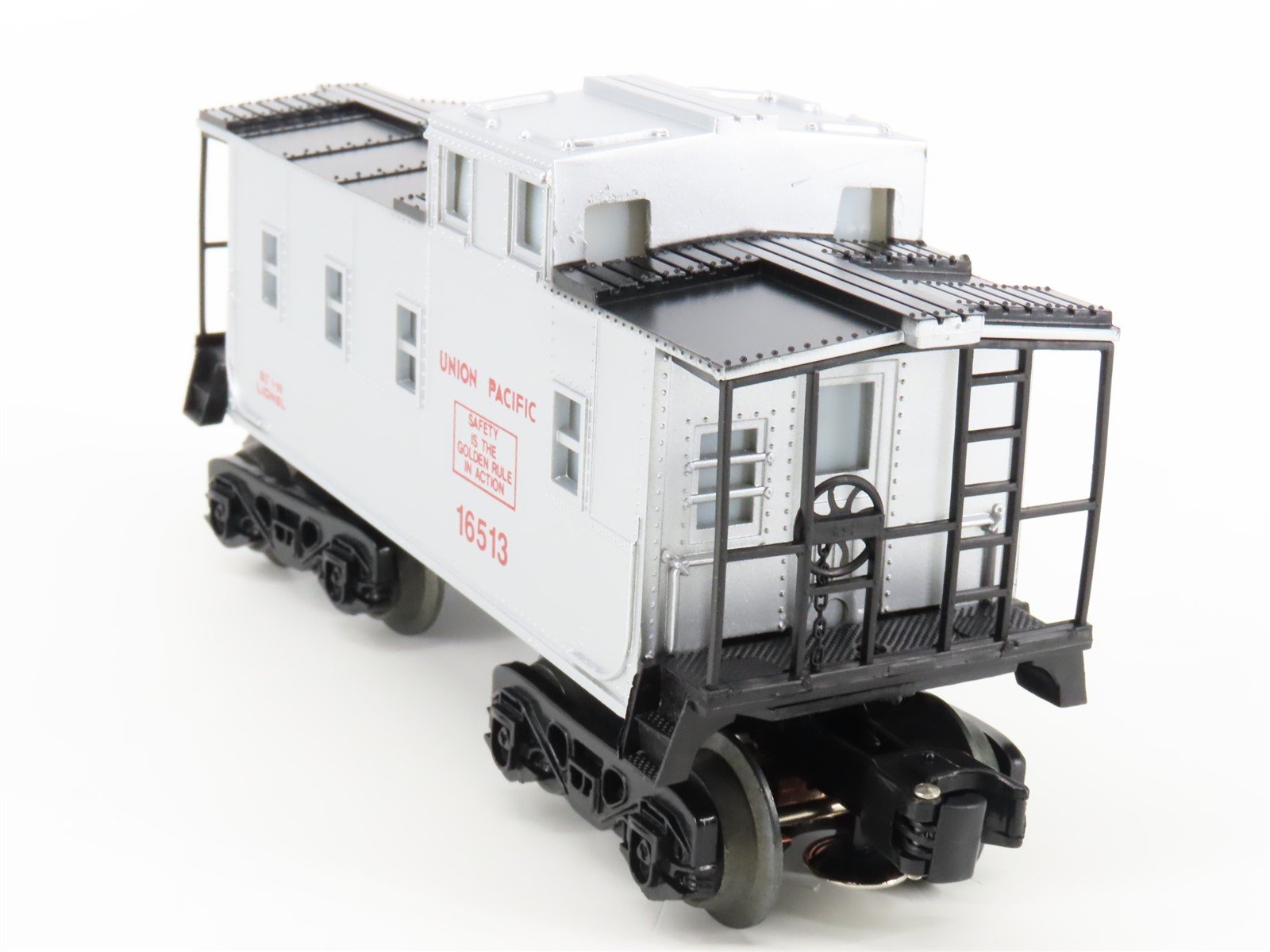 O Gauge 3-Rail Lionel 6-16513 UP Union Pacific Square Window Caboose #16513