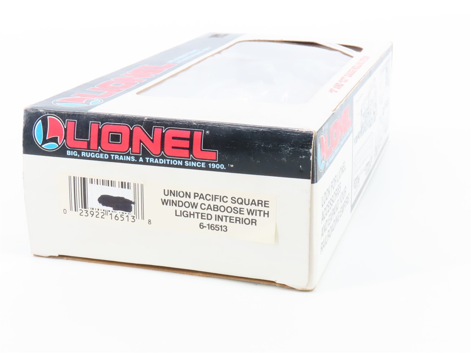 O Gauge 3-Rail Lionel 6-16513 UP Union Pacific Square Window Caboose #16513