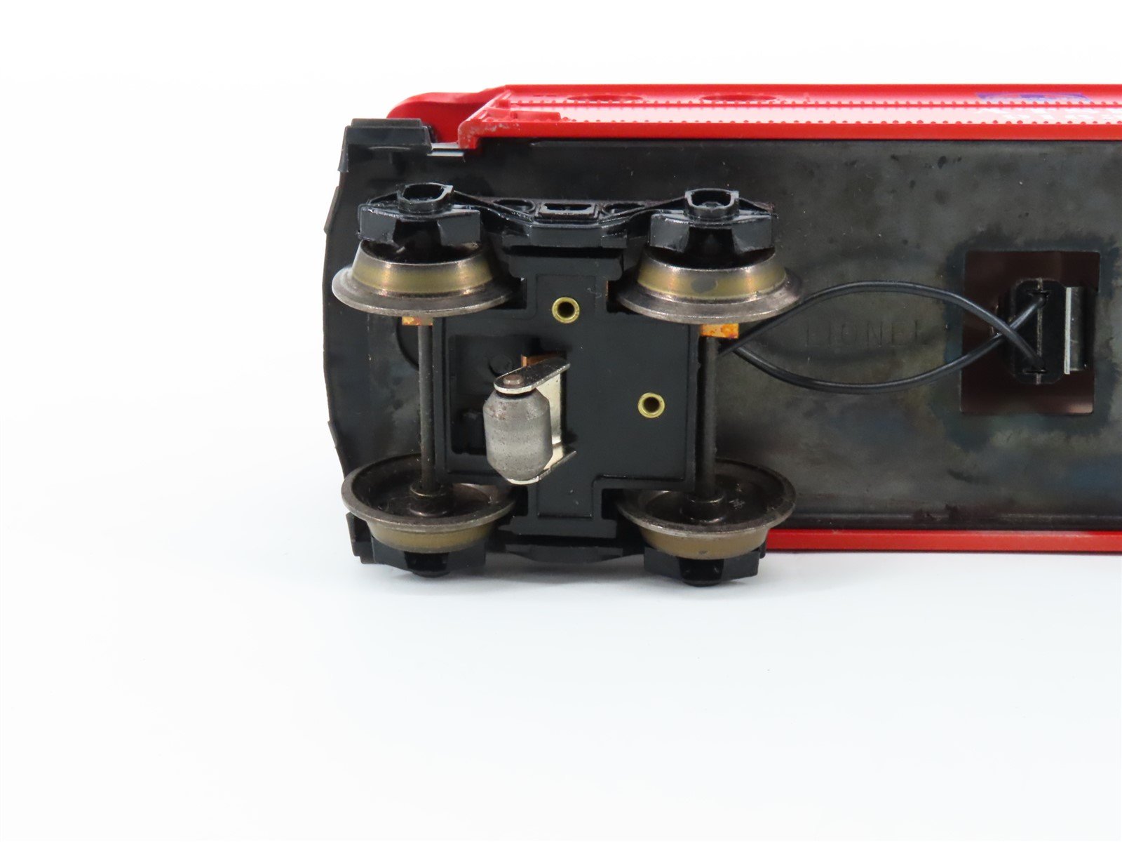 O Gauge 3-Rail Lionel 6-9163 ATSF Santa Fe Lighted Caboose #9163