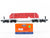 O Gauge 3-Rail Lionel 6-39424 PWC 16-Wheel Flat Car w/ US Steel Girders