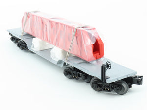 O Gauge 3-Rail Lionel 6-39424 PWC 16-Wheel Flat Car w/ US Steel Girders