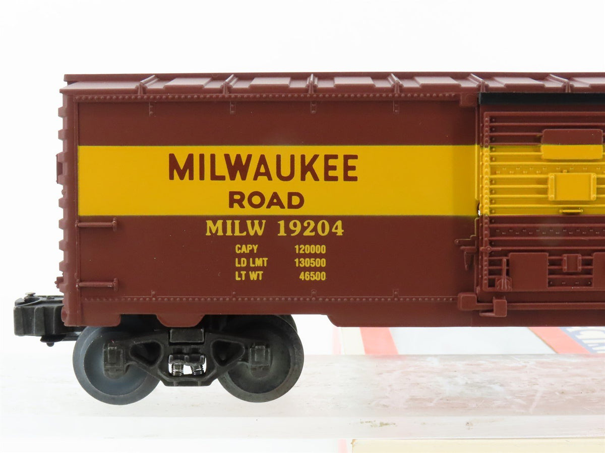O Gauge 3-Rail Lionel 6-19204 MILW Milwaukee Road Single Door Box Car #19204