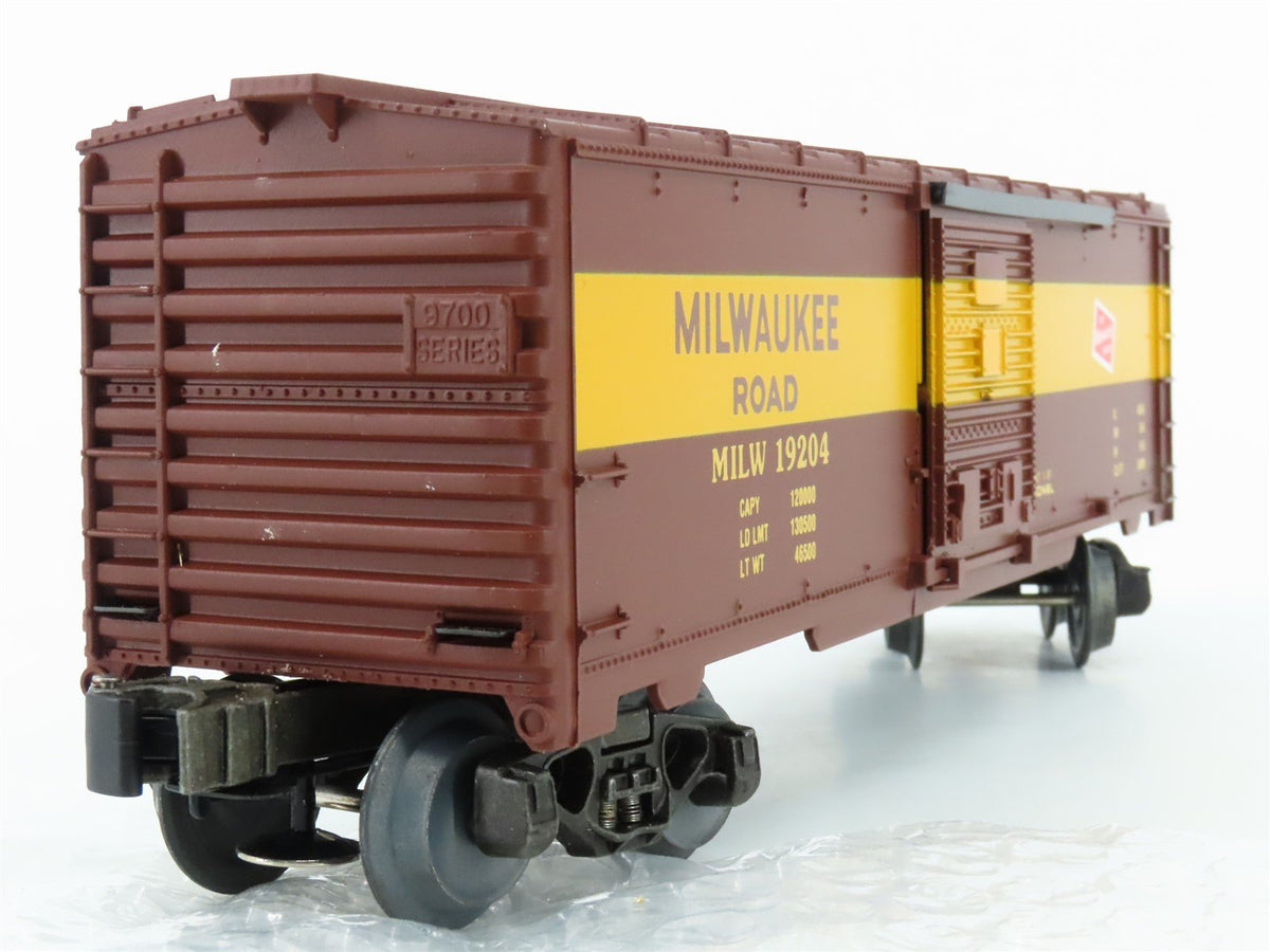 O Gauge 3-Rail Lionel 6-19204 MILW Milwaukee Road Single Door Box Car #19204