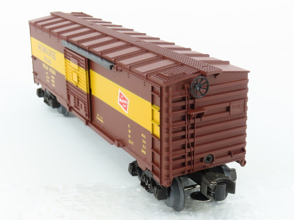O Gauge 3-Rail Lionel 6-19204 MILW Milwaukee Road Single Door Box Car #19204