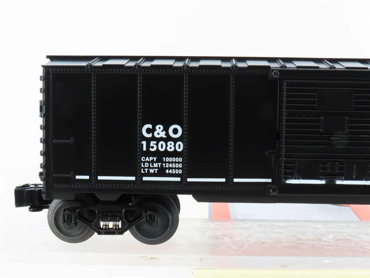 O Gauge 3-Rail Lionel 6-15080 C&amp;O Chesapeake &amp; Ohio 40&#39; Box Car #15080