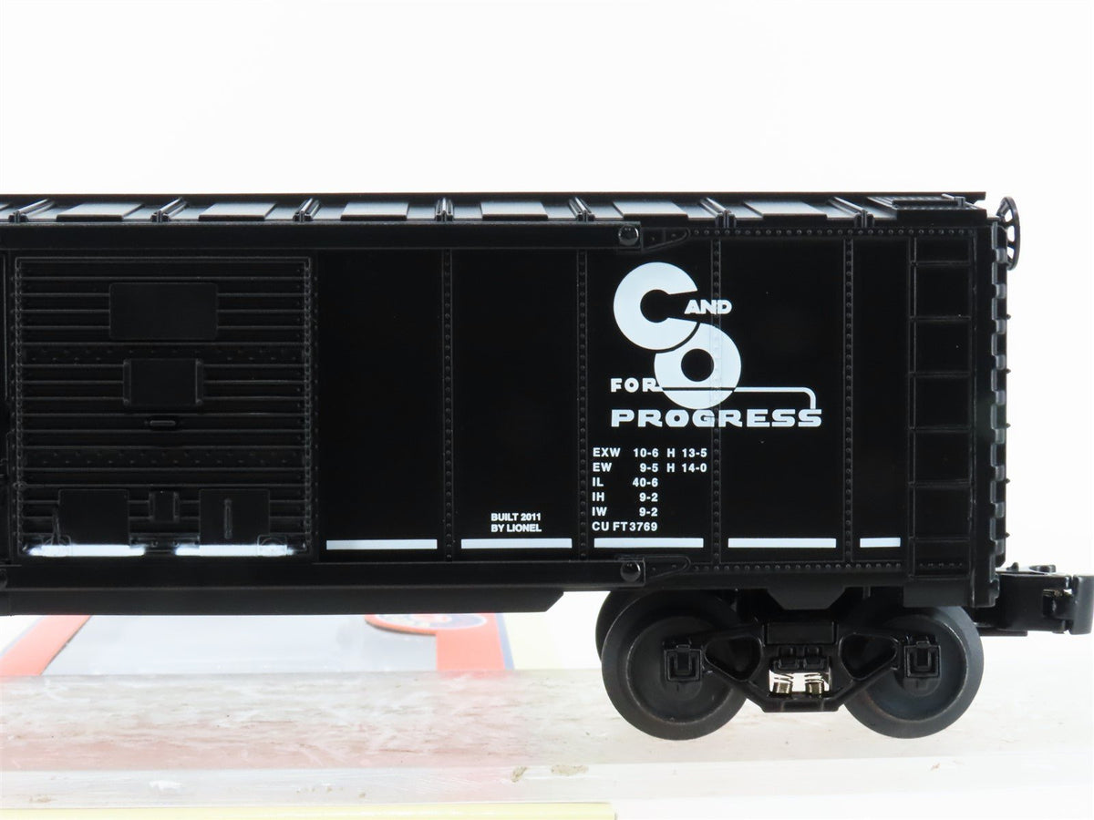O Gauge 3-Rail Lionel 6-15080 C&amp;O Chesapeake &amp; Ohio 40&#39; Box Car #15080