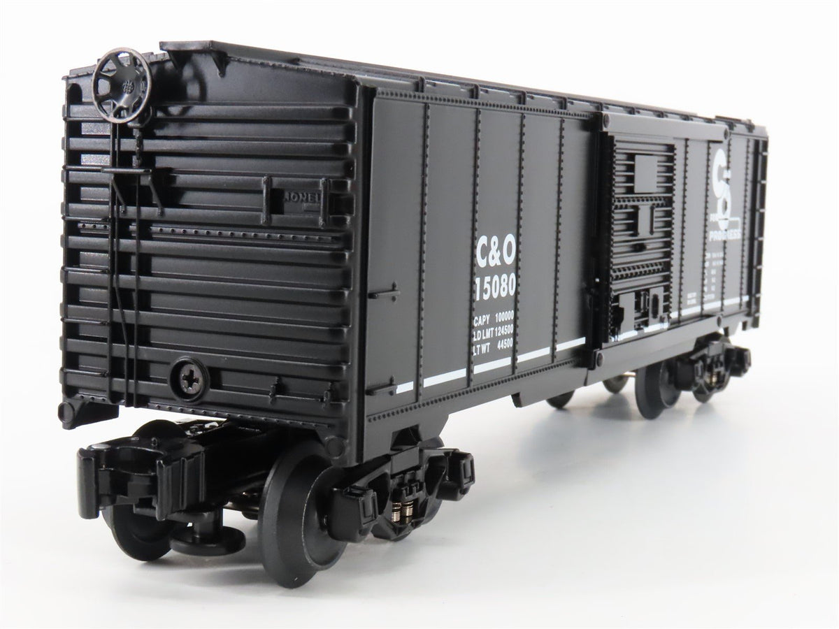 O Gauge 3-Rail Lionel 6-15080 C&amp;O Chesapeake &amp; Ohio 40&#39; Box Car #15080