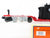 O Gauge 3-Rail Lionel 6-29656 ATSF 16-Wheel Flat Car #90096 w/ Transformer