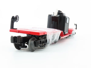 O Gauge 3-Rail Lionel 6-29656 ATSF 16-Wheel Flat Car #90096 w/ Transformer