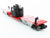 O Gauge 3-Rail Lionel 6-29656 ATSF 16-Wheel Flat Car #90096 w/ Transformer
