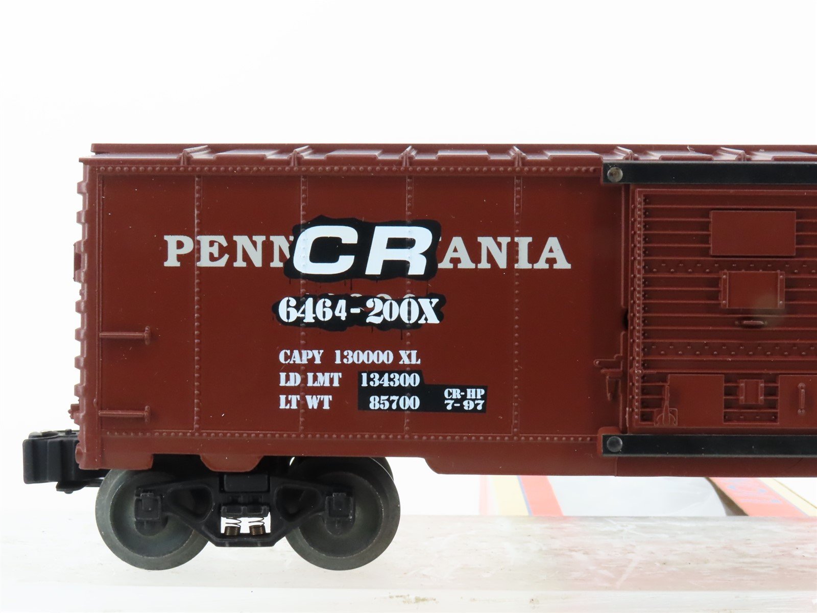 O Gauge 3-Rail Lionel 6-19288 PRR/CR Conrail Over-Stamp Box Car #6464-200X