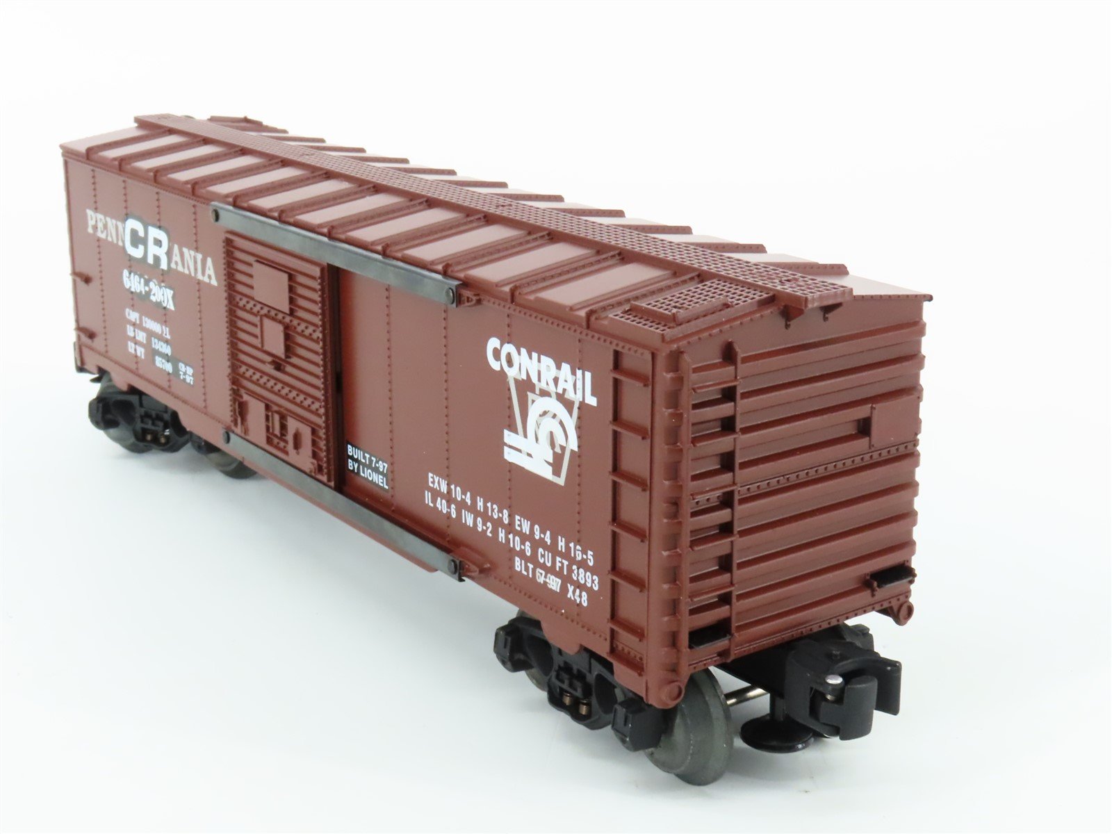 O Gauge 3-Rail Lionel 6-19288 PRR/CR Conrail Over-Stamp Box Car #6464-200X