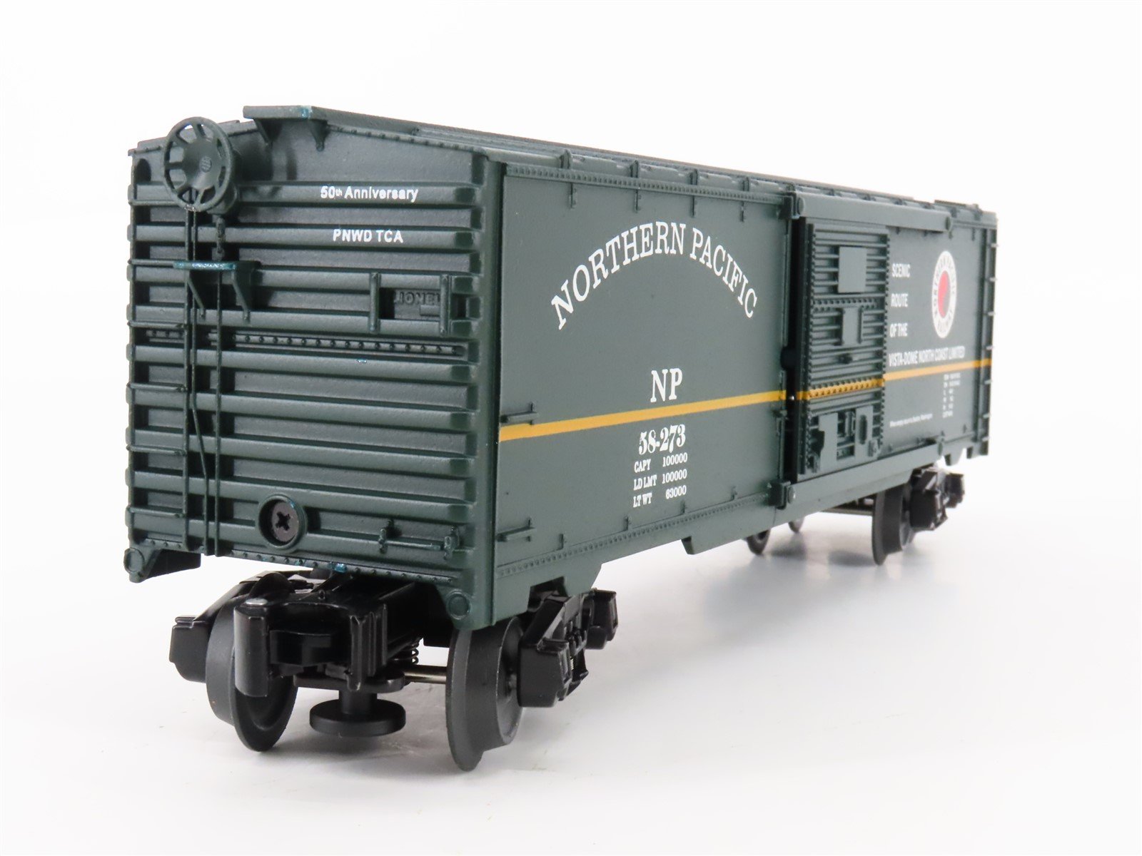 O Gauge 3-Rail Lionel Pacific Northwest Division TCA NP Northern Pacific Box Car