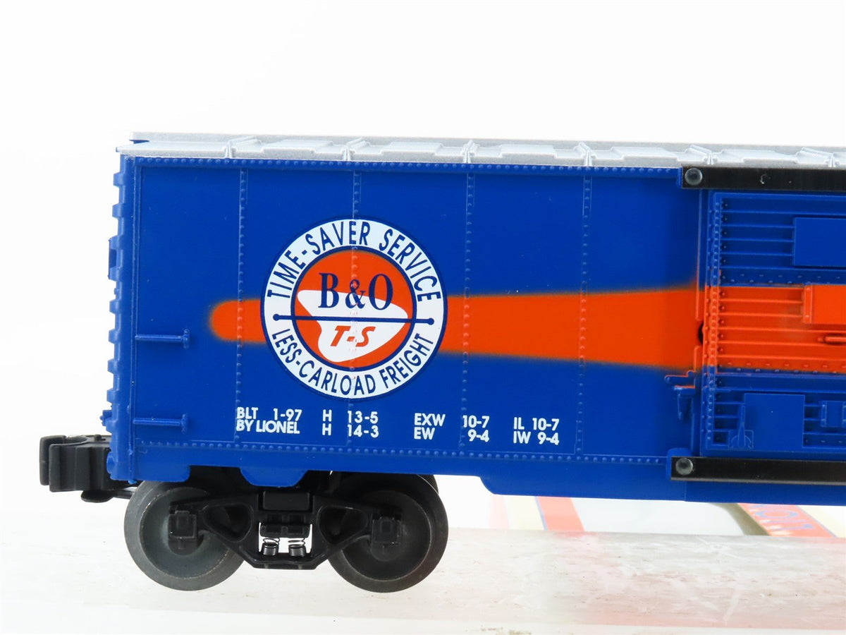 O Gauge 3-Rail Lionel 6-19294 B&amp;O Baltimore &amp; Ohio Timesaver Box Car #6464-400