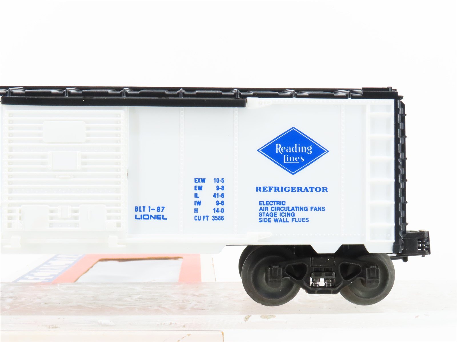 O Gauge 3-Rail Lionel 6-19803 MRBX Reading Lines Ice Car #19803