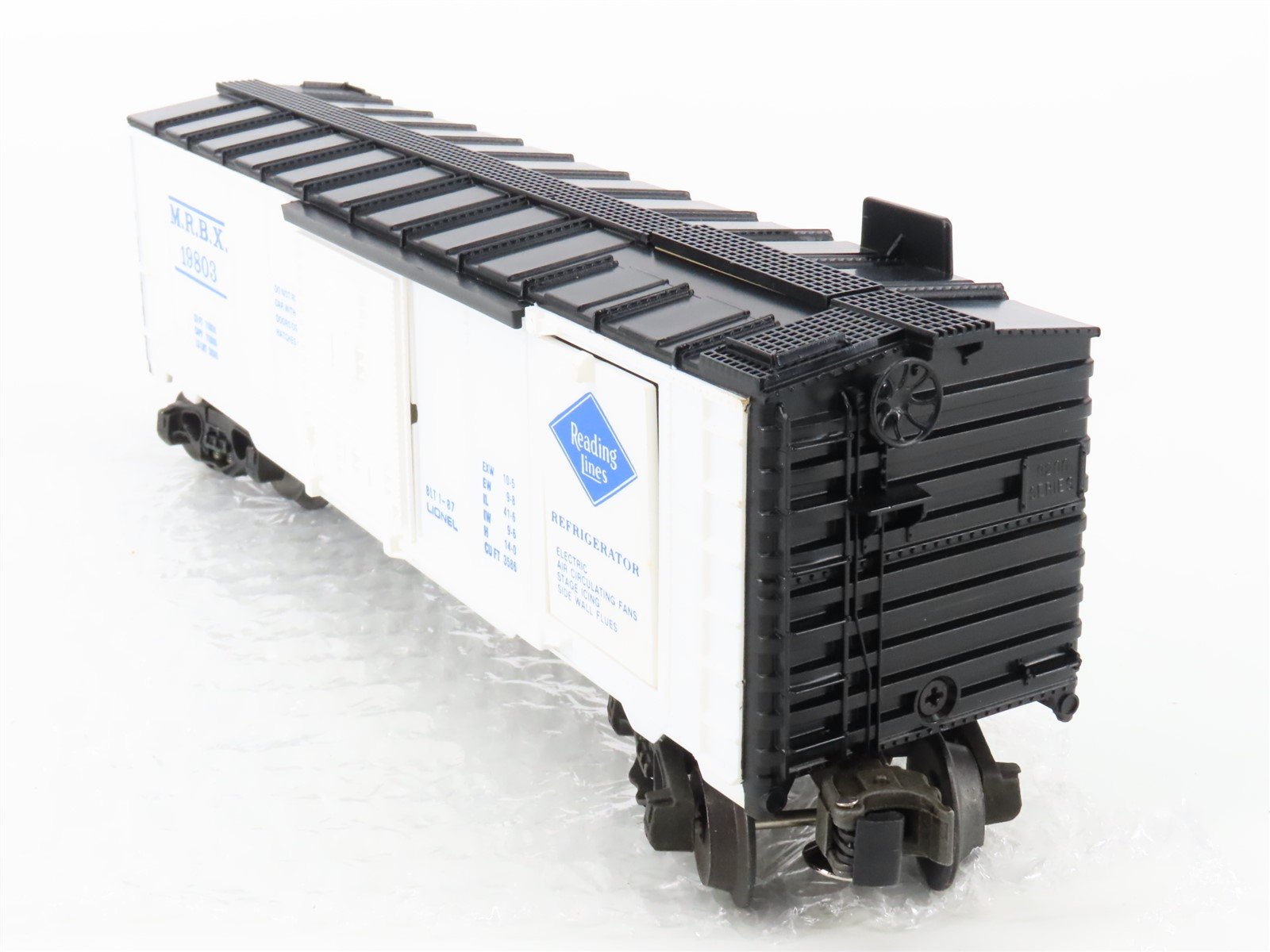 O Gauge 3-Rail Lionel 6-19803 MRBX Reading Lines Ice Car #19803