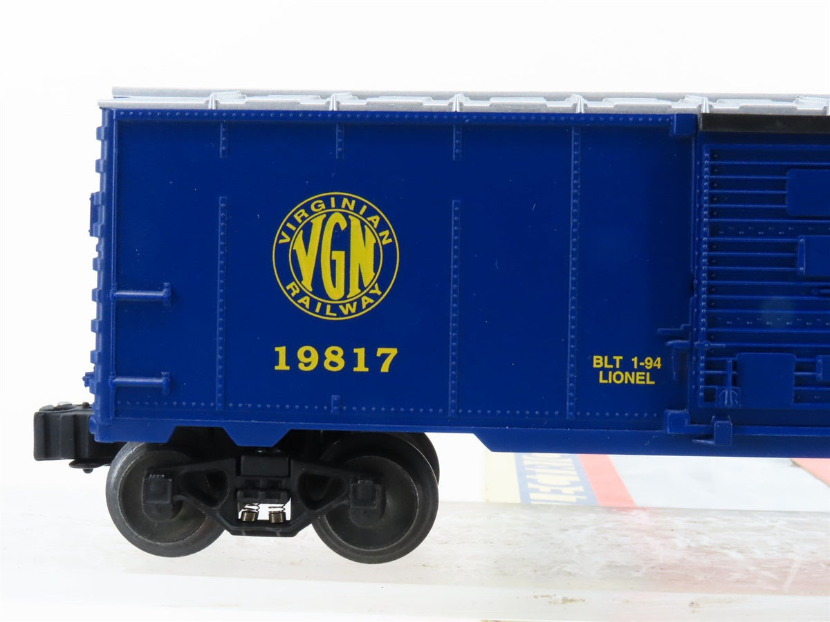 O Gauge 3-Rail Lionel 6-19817 VGN Virginian Railway Ice Car #19817