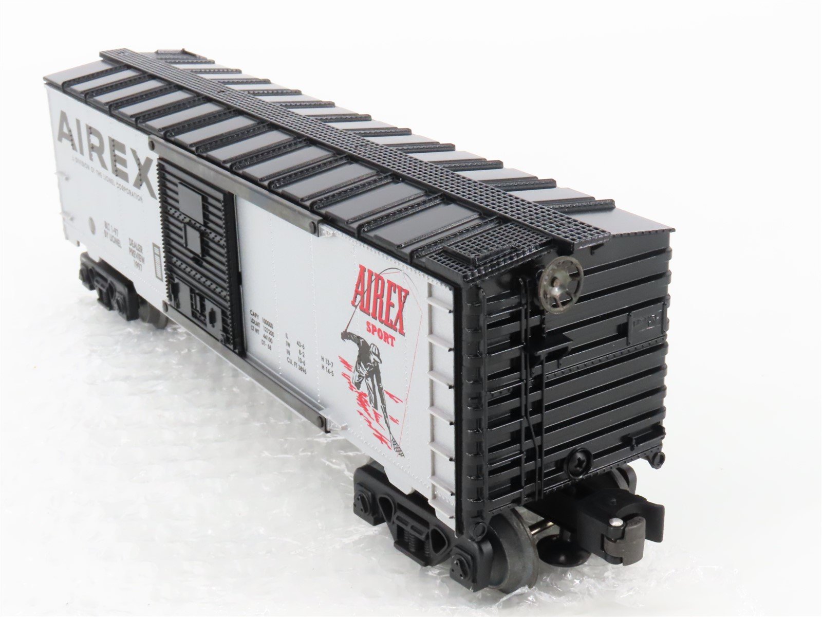 O Gauge 3-Rail Lionel 6-29217 Toy Fair 1997 Airex Sport Single Door Box Car