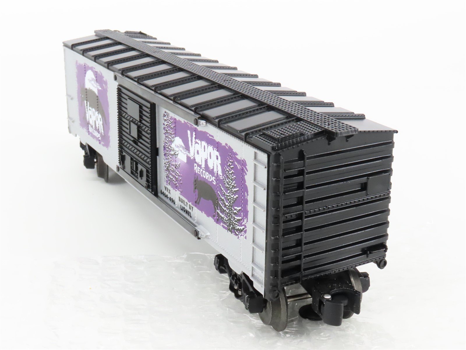 O Gauge 3-Rail Lionel 6-29218 VRX Vapor Records Single Door Box Car #6464-496