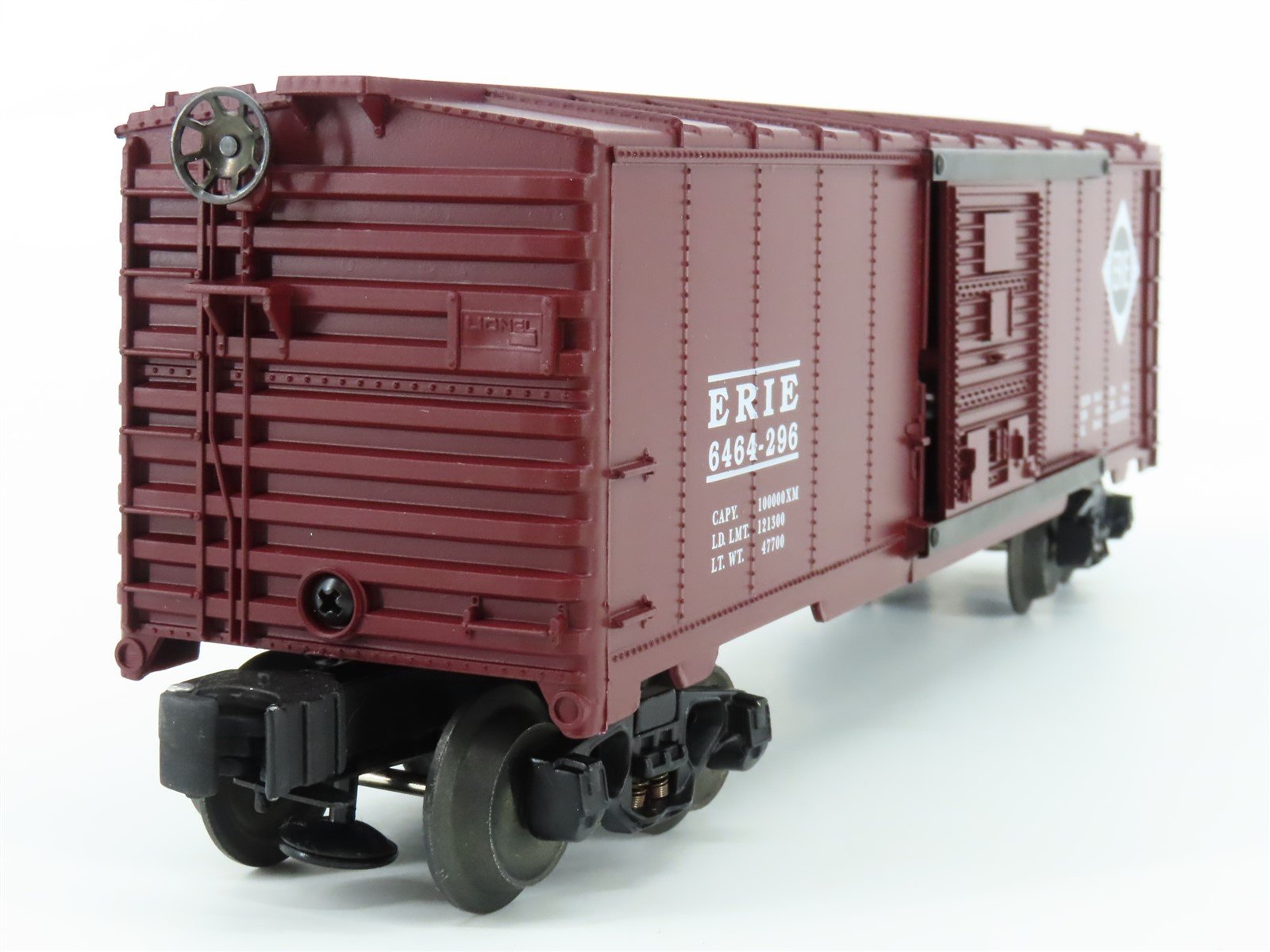 O Gauge 3-Rail Lionel 6-19283 ERIE Railroad Single Door Box Car #6464-296