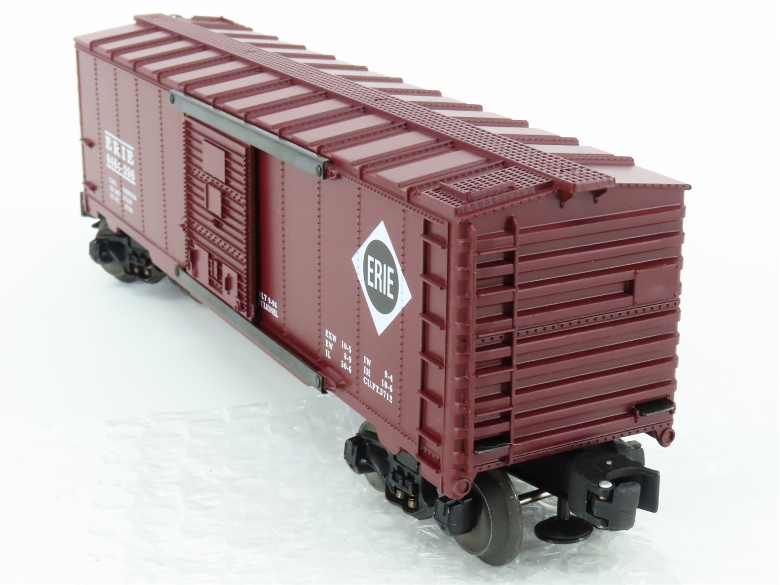 O Gauge 3-Rail Lionel 6-19283 ERIE Railroad Single Door Box Car #6464-296