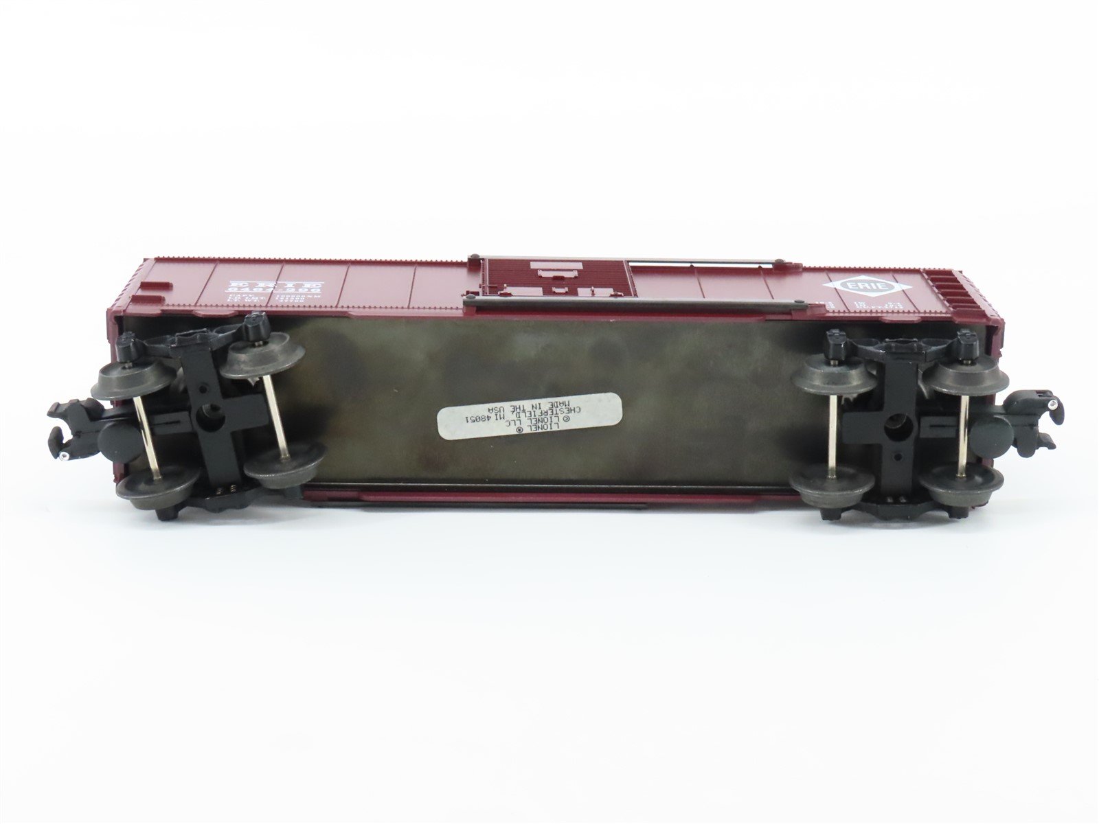 O Gauge 3-Rail Lionel 6-19283 ERIE Railroad Single Door Box Car #6464-296