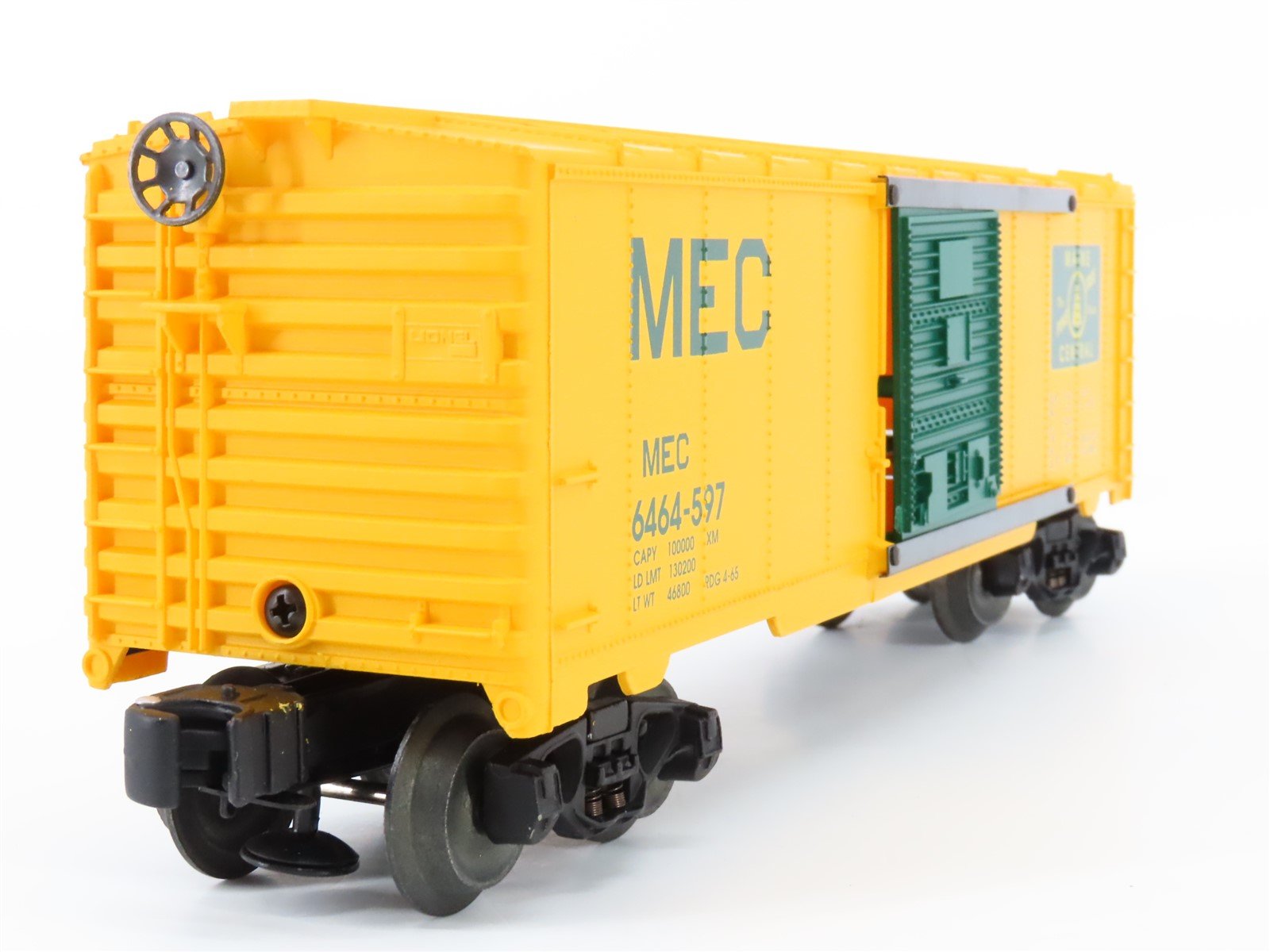 O Gauge 3-Rail Lionel 6-29203 MEC Pine Tree Route Box Car #6464-597