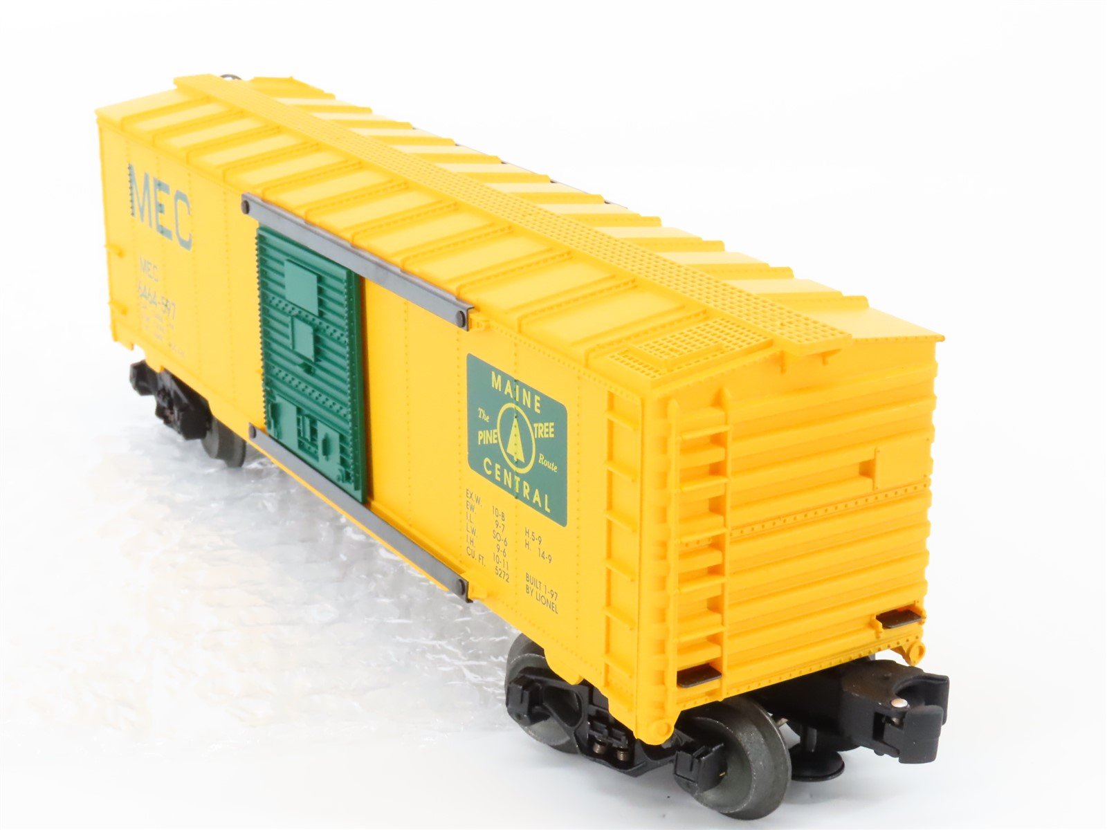 O Gauge 3-Rail Lionel 6-29203 MEC Pine Tree Route Box Car #6464-597