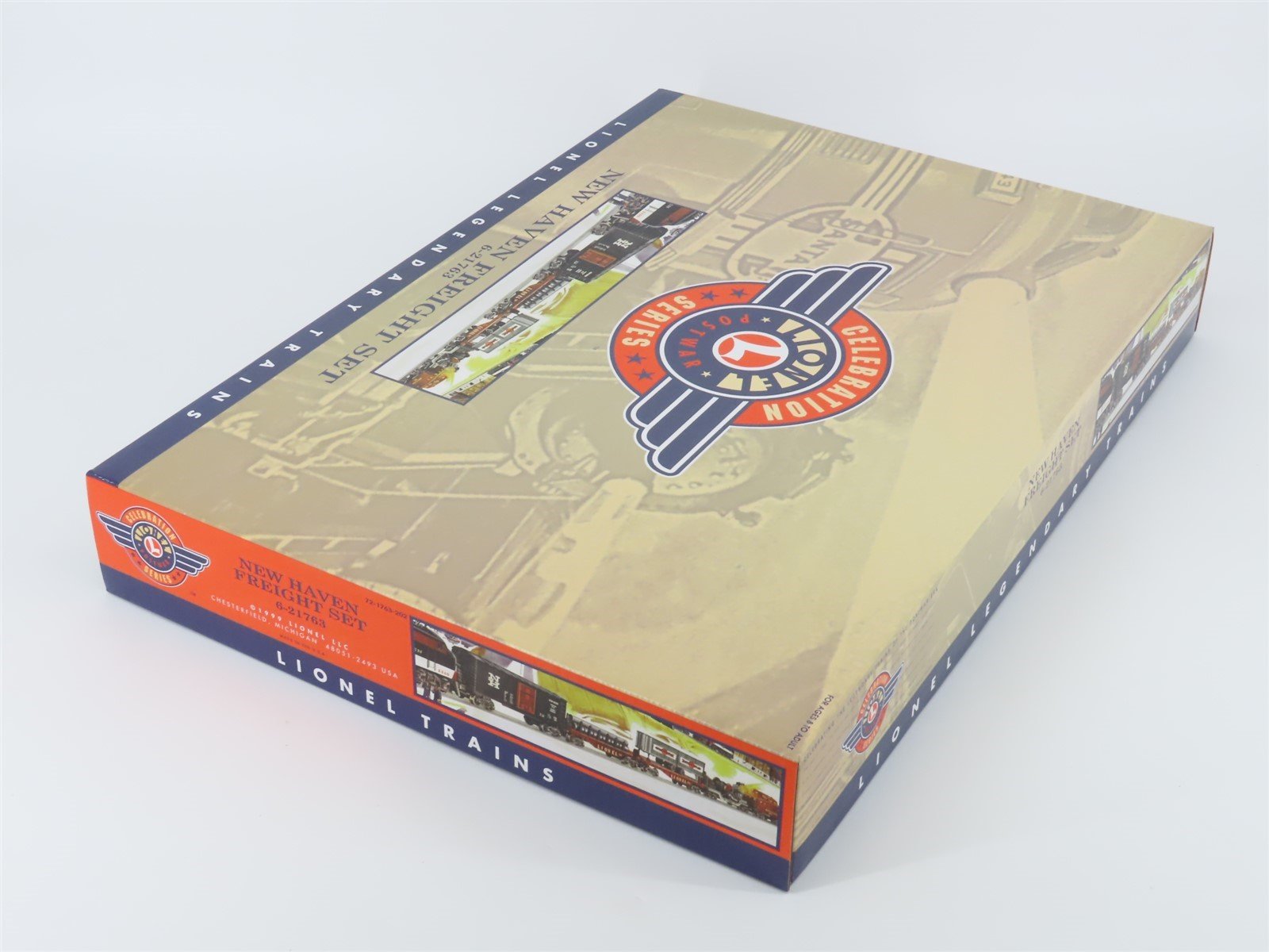 O Gauge 3-Rail Lionel 6-21763 New Haven Postwar Celebration Freight 5-Car Set