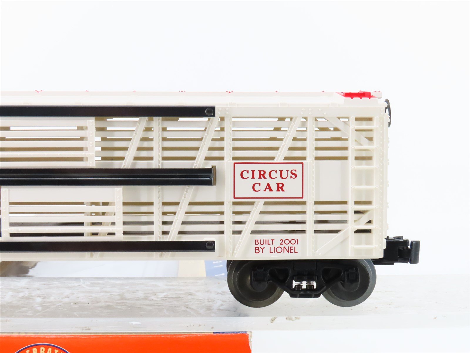 O Gauge 3-Rail Lionel Postwar 6-19557 Circus Stock Car #6376