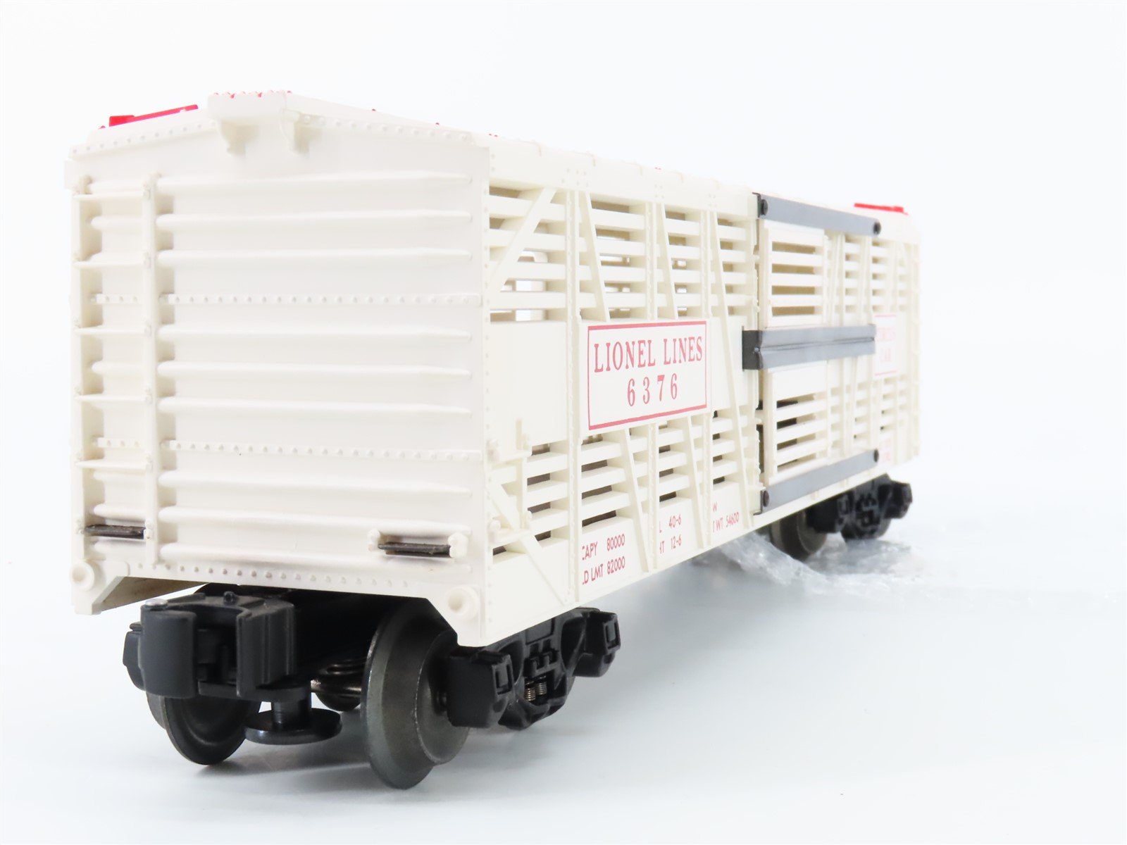 O Gauge 3-Rail Lionel Postwar 6-19557 Circus Stock Car #6376