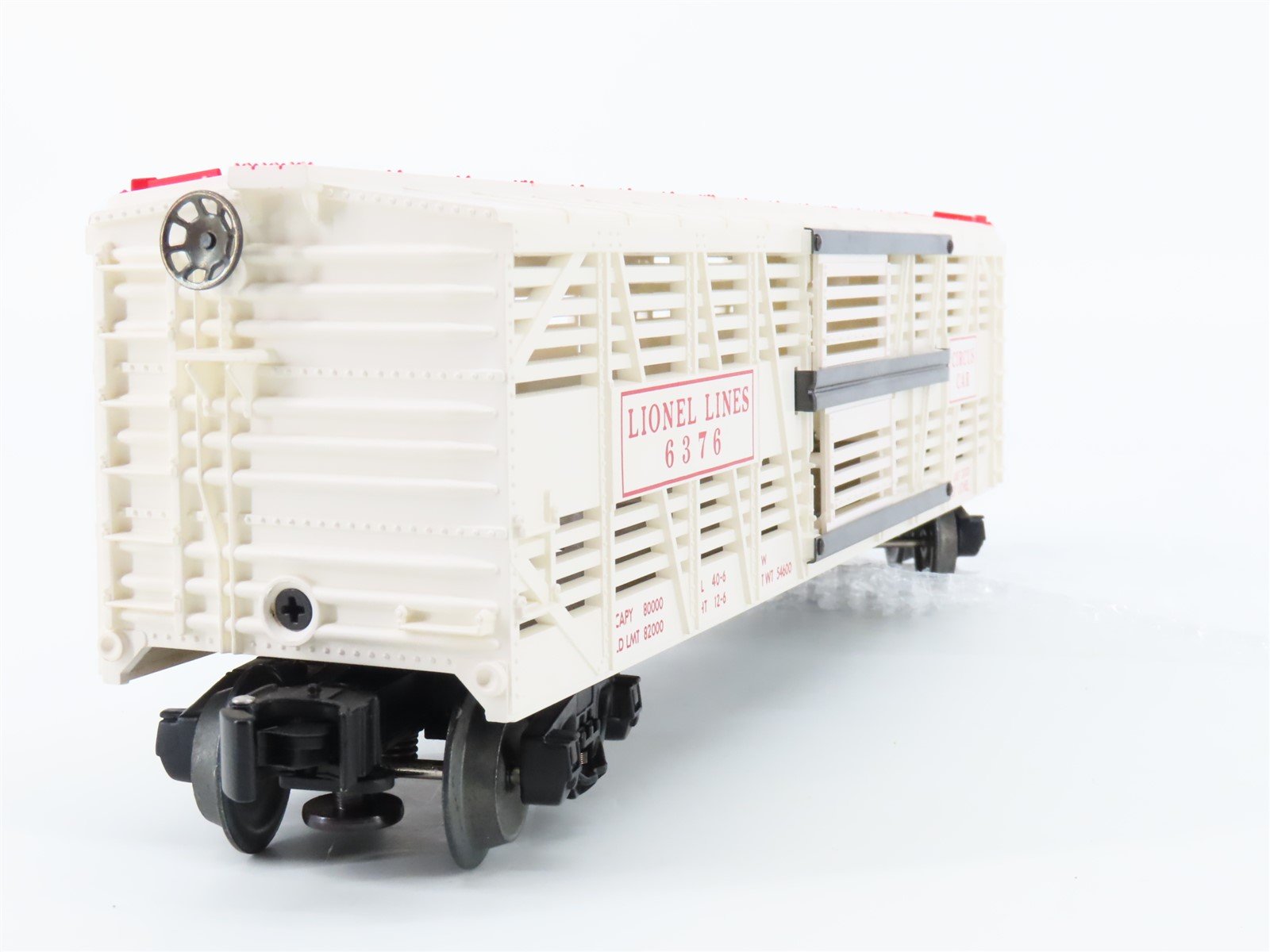 O Gauge 3-Rail Lionel Postwar 6-19557 Circus Stock Car #6376