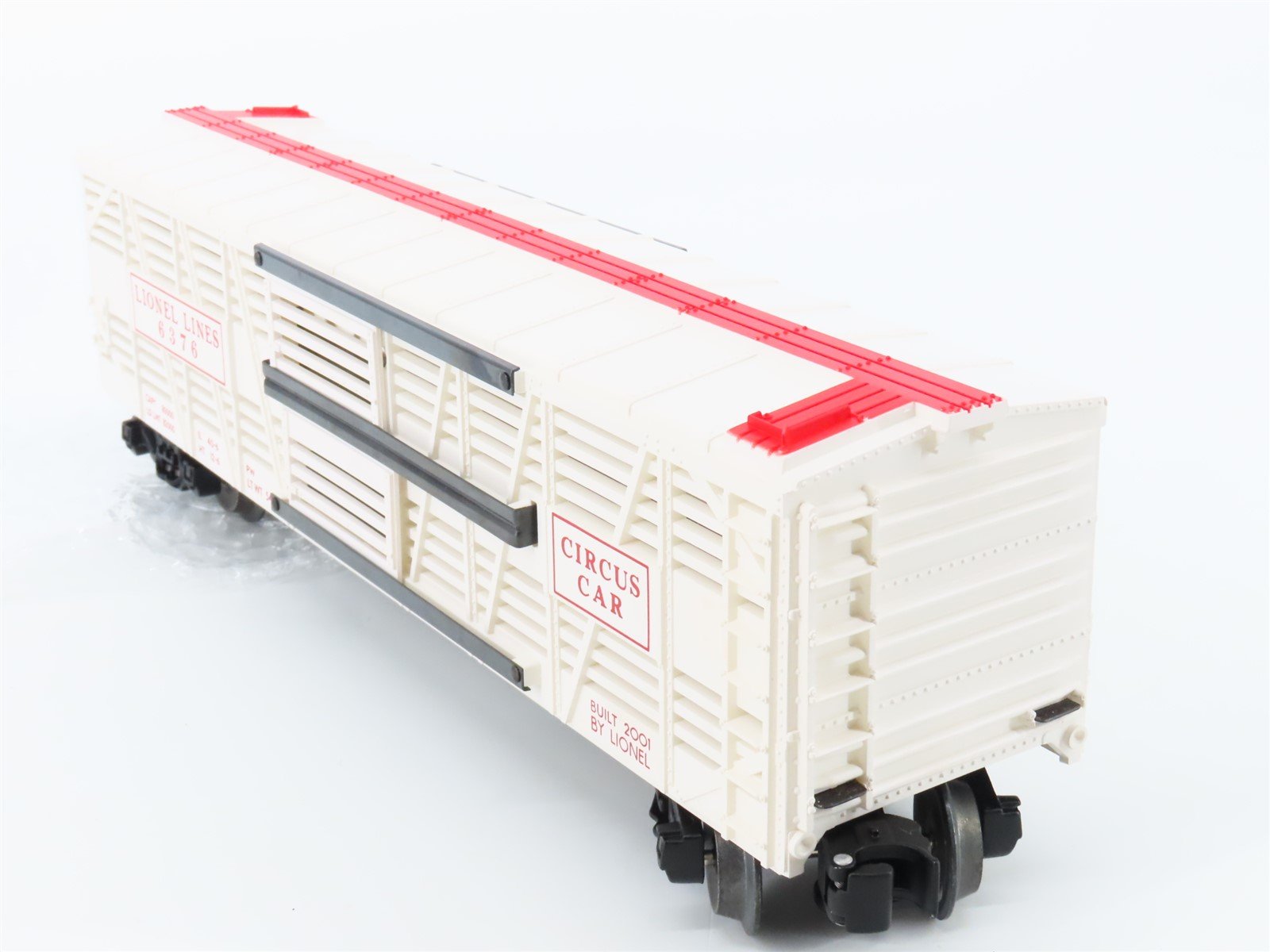 O Gauge 3-Rail Lionel Postwar 6-19557 Circus Stock Car #6376