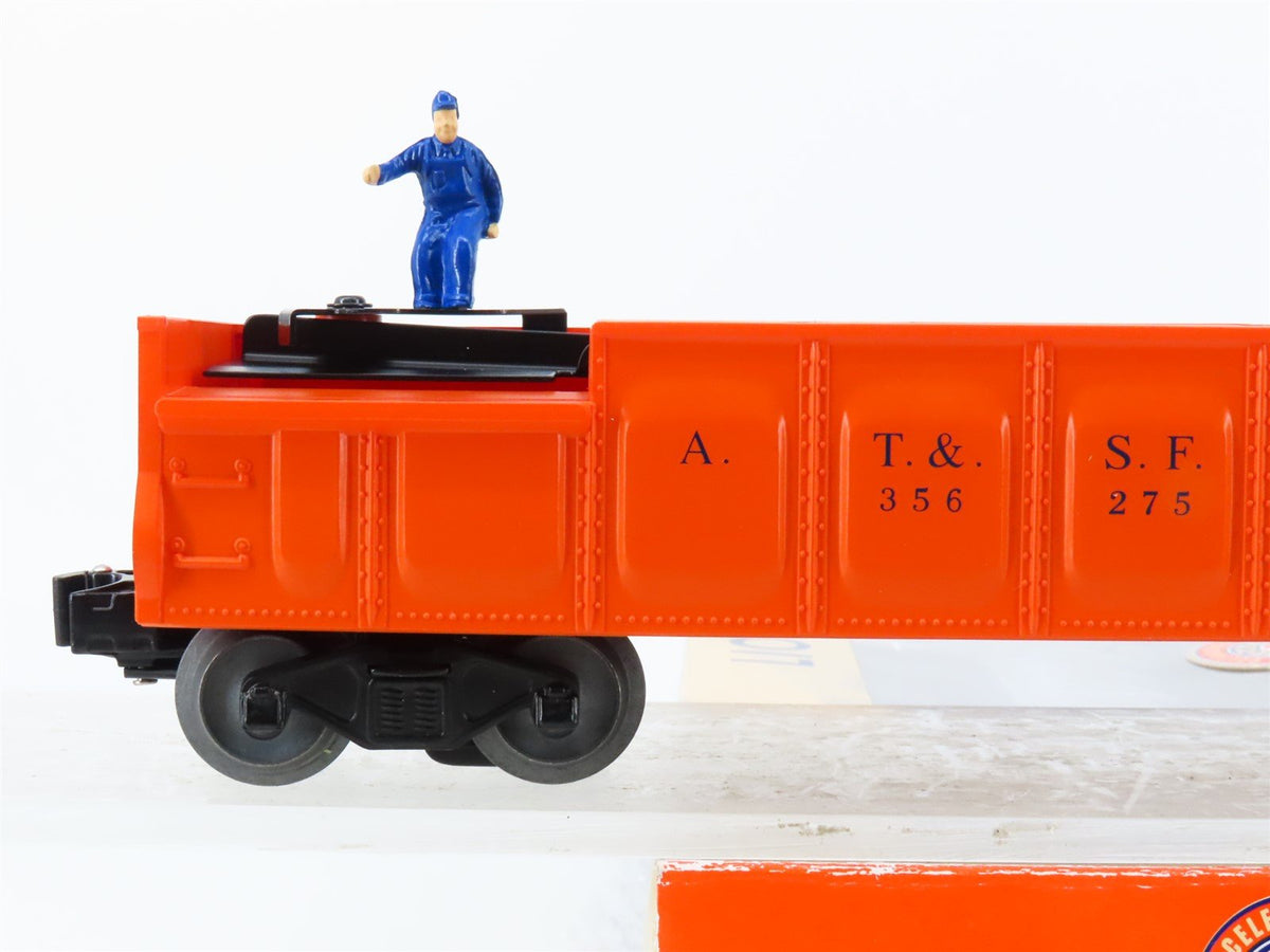O Gauge 3-Rail Lionel Postwar 6-29801 ATSF Santa Fe Operating Barrel Car #356275