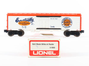 O Gauge 3-Rail Lionel 6-9860 WCFX Gold Medal Billboard Reefer #9860