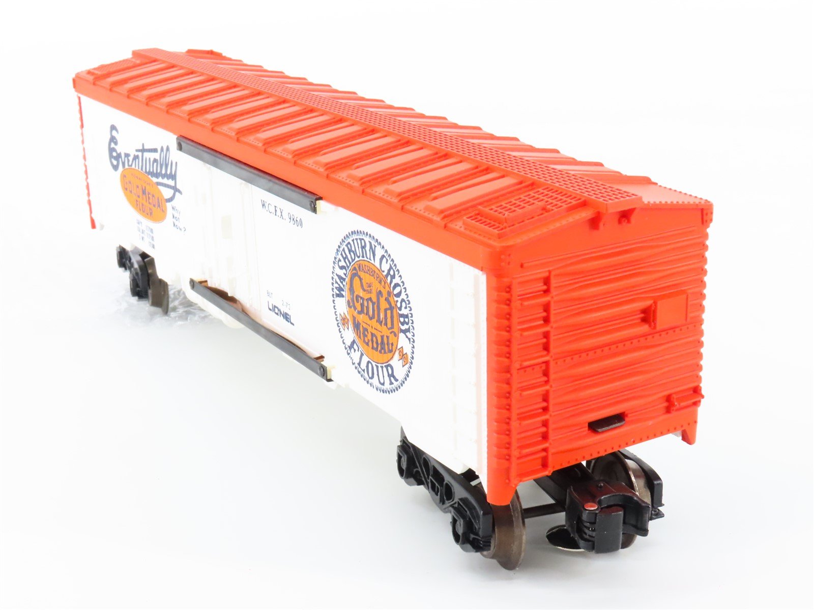 O Gauge 3-Rail Lionel 6-9860 WCFX Gold Medal Billboard Reefer #9860