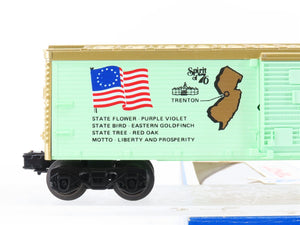 O Gauge 3-Rail Lionel 6-7603 State of New Jersey Single Door Box Car #7603
