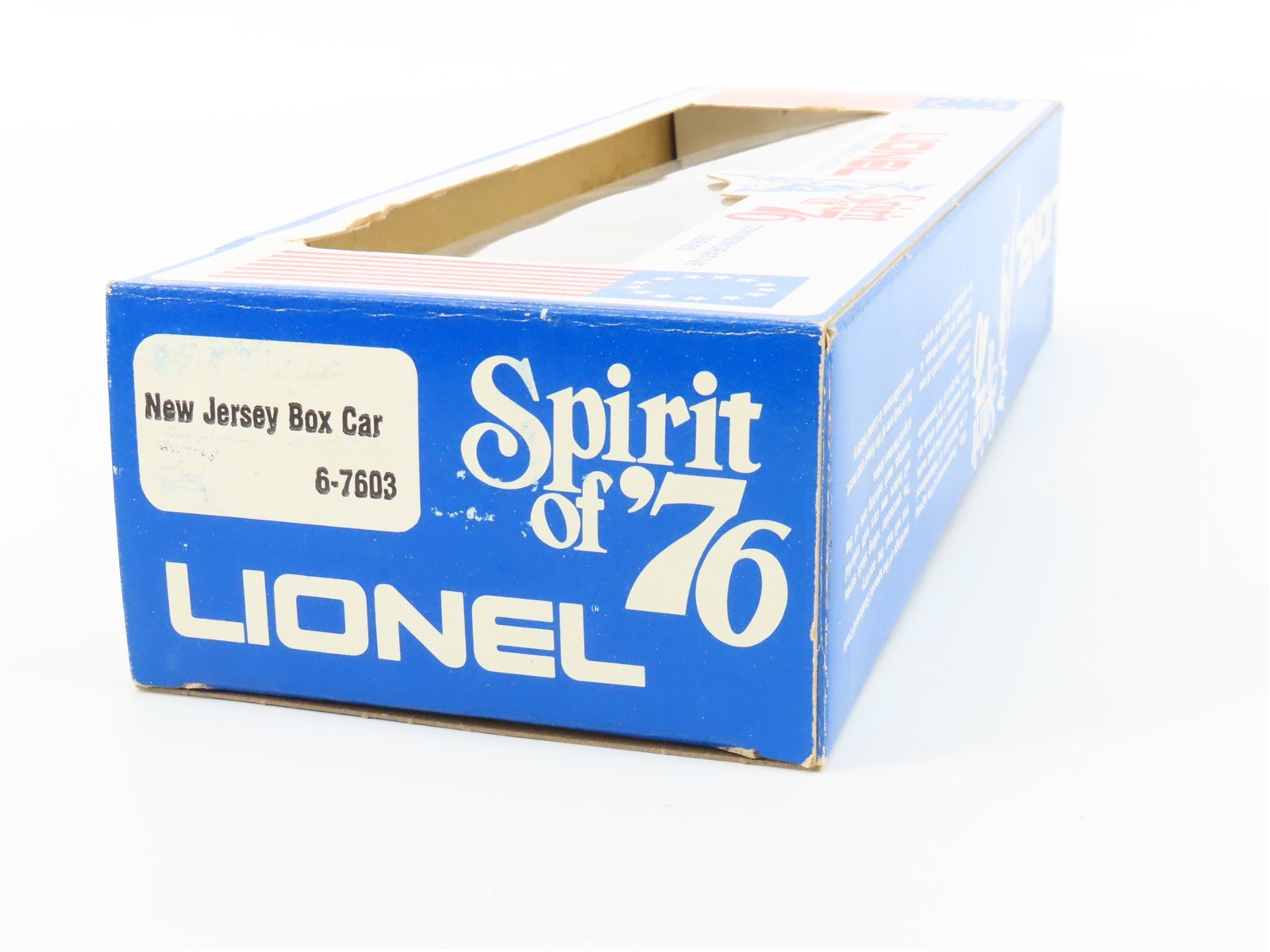 O Gauge 3-Rail Lionel 6-7603 State of New Jersey Single Door Box Car #7603