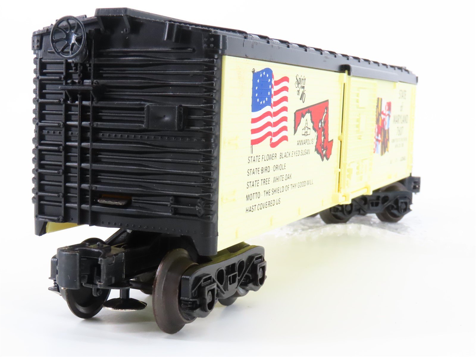 O Gauge 3-Rail Lionel 6-7607 State of Maryland Single Door Box Car #7607