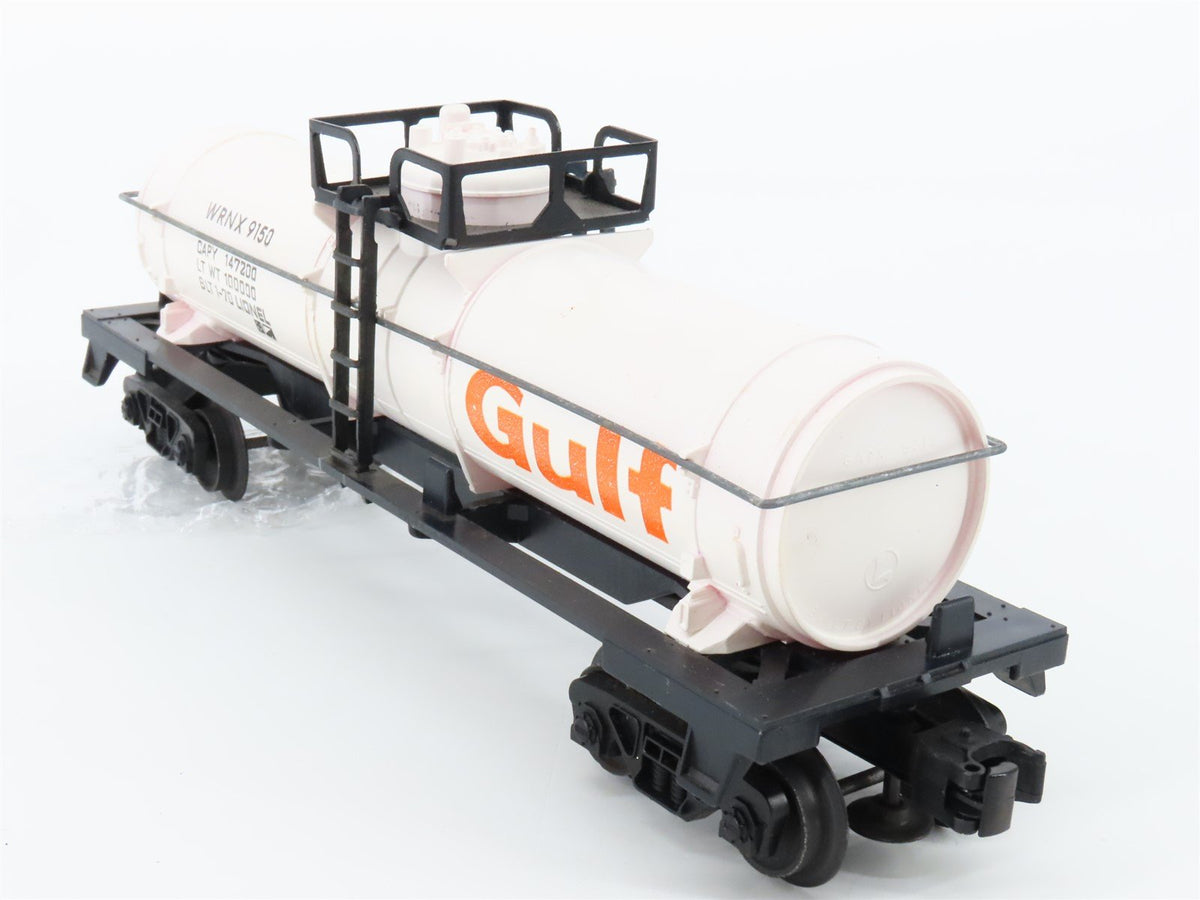 O Gauge 3-Rail Lionel 6-9150 WRNX Gulf Single Dome Tank Car #9150