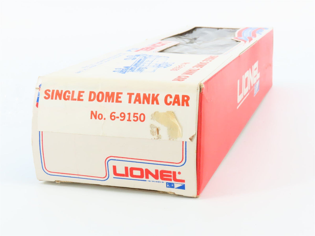O Gauge 3-Rail Lionel 6-9150 WRNX Gulf Single Dome Tank Car #9150