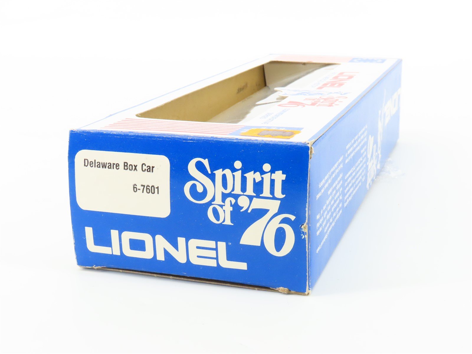 O Gauge 3-Rail Lionel 6-7601 State of Delaware Single Door Box Car #7601
