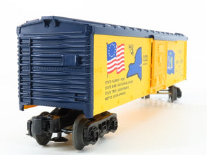 O Gauge 3-Rail Lionel 6-7611 State of New York Single Door Box Car #7611